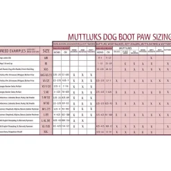 Muttluks Fleece Lined Dog Boots Size Large