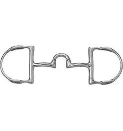 Myler Dee Cyprium Correctional Low Port Bit W/ Hooks - Level 2-3