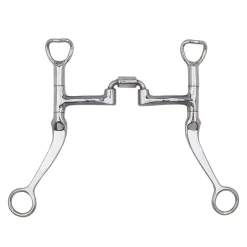 Myler Flat Shank Bit W/ Correctional Low Port - Level 2-3