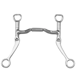 Myler Flat Shank Bit W/ Forward Tilt Port - Level 2-3