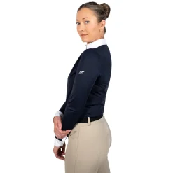 Nikara Emilia Pleat Bib Long Sleeve Show Shirt