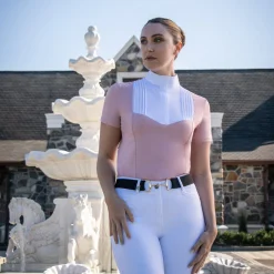 Nikara Emilia Pleat Bib Short Sleeve Show Shirt