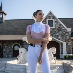 Nikara Emilia Pleat Bib Short Sleeve Show Shirt