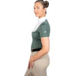 Nikara Emilia Pleat Bib Short Sleeve Show Shirt