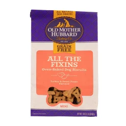 Old Mother Hubbard Baking Co. Old Mother Hubbard All The Fixings Grain Free Mini Dog Biscuits