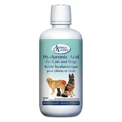 Omega Alpha Hyaluronic Acid for Cats & Dogs Pet Supplement 1 L