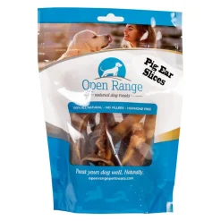 Open Range Pet Treats Open Range Pig Ear Slices Dog Chew 125 g