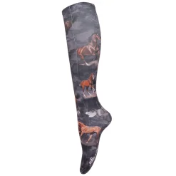 Sox Trot Patterned Boot Socks