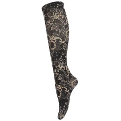 Sox Trot Patterned Boot Socks