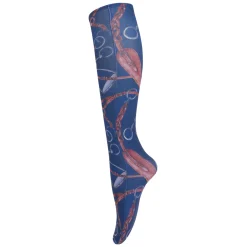 Sox Trot Patterned Boot Socks