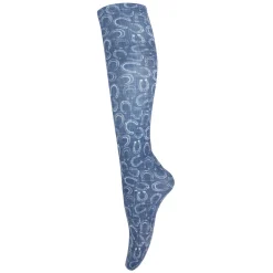 Sox Trot Patterned Boot Socks