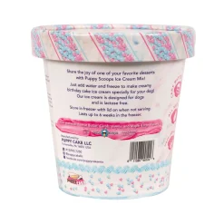 Puppy Cake Puppy Scoops Birthday Cake Ice Cream Mix 160 g