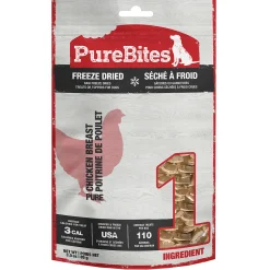 PureBites Freeze Dried Chicken Dog Treats 85 g