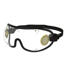 Jack's Race Goggles Clear W/ Trim