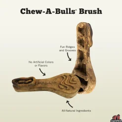 Redbarn Chew-A-Bulls Brush Dog Chew