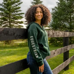 Women Roots Equestrian Original Full Zip Hoodie