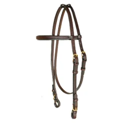 Greenhawk Equestrian Sport R.T. Leather Race Headstall