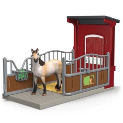 Schleich Farm World Pony Box W/ Mustang Mare