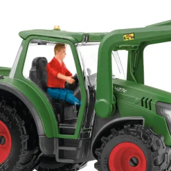 Schleich Farm World Tractor W/ Trailer