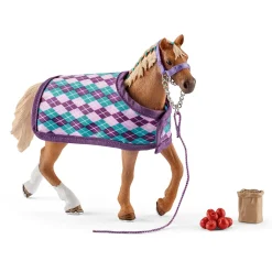 Schleich Horse Club English Thoroughbred W/ Blanket