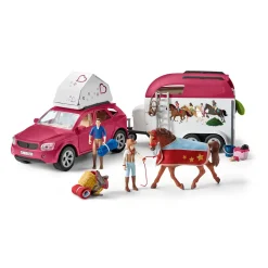 Schleich Horse Club Horse Adventures W/ Car & Trailer