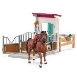 Schleich Horse Club Horse Box W/ Hannah & Cayenne