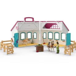 Schleich Horse Club Open Stable Little Horseshoe