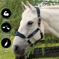 Shedrow Breakaway Halter W/ Fleece