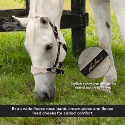 Shedrow Breakaway Halter W/ Fleece
