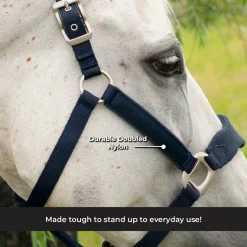 Shedrow Breakaway Halter W/ Fleece