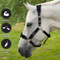 Shedrow Breakaway Halter W/ Fleece