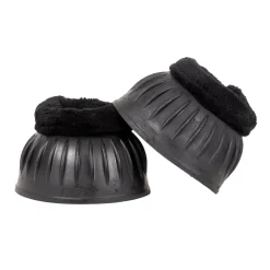 Shedrow Deluxe Fur Topped Bell Boots W/ Velcro