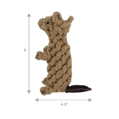 Shedrow K9 Beaver Rope Dog Toy