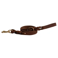 Shedrow K9 Bristol Twisted Leather Leash 1.5 m