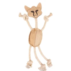 Shedrow K9 Jute & Rope Fox Dog Toy