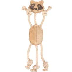 Shedrow K9 Jute & Rope Raccoon Dog Toy