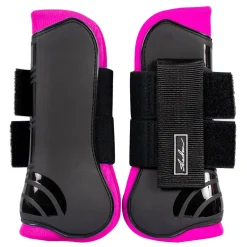 Shedrow Open Front Boots W/ Coloured Lining