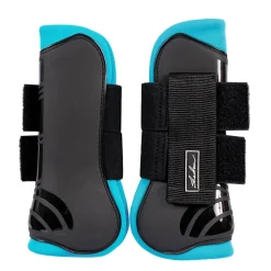 Shedrow Open Front Boots W/ Coloured Lining