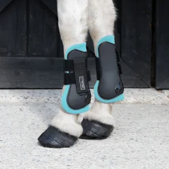 Shedrow Open Front Boots W/ Coloured Lining