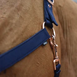 Shedrow Rose Gold Sheepskin Lined Halter