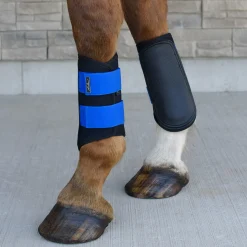 Shedrow Schooling Boots W/ Coloured Velcro