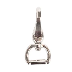 Shedrow Swivel Spring Nickel Plated Snap