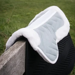 Shedrow Synthetic Suede Half Pad W/ 3D Mesh Spine