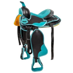 Silverline Synthetic Western Pony Saddle