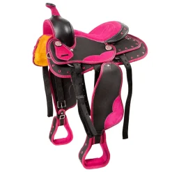 Silverline Synthetic Western Pony Saddle