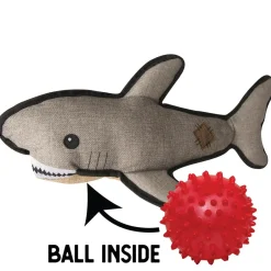 Snugarooz Pet Snugarooz Saul The Shark Plush Dog Toy