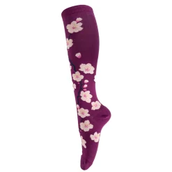 Sock It To Me Stretch-It Cherry Blossom Knee High Socks