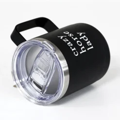 Spiced Equestrian Crazy Horse Lady Tumbler Mug