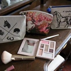 Spiced Equestrian Vintage Rider Makeup Bag