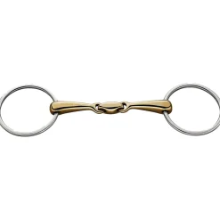 Sprenger CU Plus Loose Ring Double Jointed Snaffle Bit 18 mm